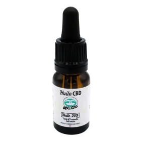 Huile CBD pas cher : Huile CBD 20% MCT BIO - ABC du CBD