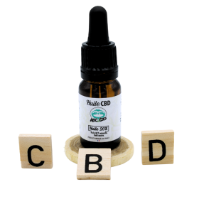 Huile CBD pas cher : Huile CBD 20% MCT BIO - ABC du CBD