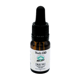 Huile CBD pas cher : Huile CBD 10% MCT BIO - ABC du CBD