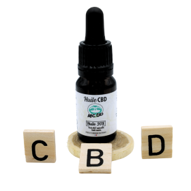 Huile CBD pas cher : Huile CBD 30% MCT BIO - ABC du CBD