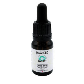 Huile CBD pas cher : Huile CBD 30% MCT BIO - ABC du CBD