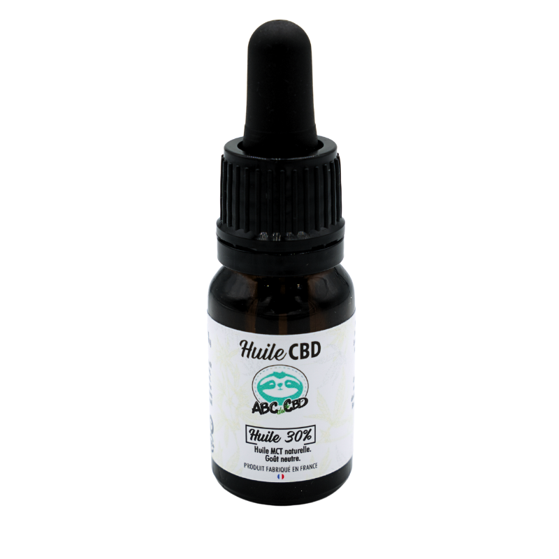 Huile CBD pas cher : Huile CBD 30% MCT BIO - ABC du CBD