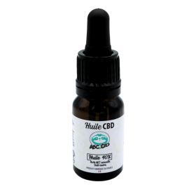 Huile CBD pas cher : Huile CBD 40% MCT BIO - ABC du CBD