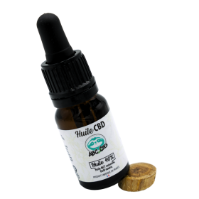 Huile CBD pas cher : Huile CBD 40% MCT BIO - ABC du CBD