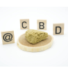 Hash in resina CBD: Blondie 00 CBD - Polline - 12% ABC du CBD