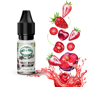 CBD E-liquid: Red Fruit CBD E-liquid - ABC du CBD