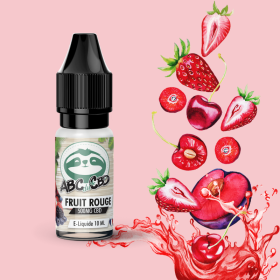 CBD E-liquid: Red Fruit CBD E-liquid - ABC du CBD