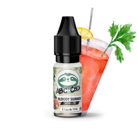 E-líquido de CBD: E-líquido de CBD Bloody Summer - ABC du CBD