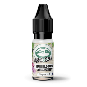 CBD E-Liquid: CBD Bubble Gum E-Liquid - ABC du CBD