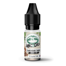 E-liquide CBD : E-liquide CBD Classique Tabac - ABC du CBD