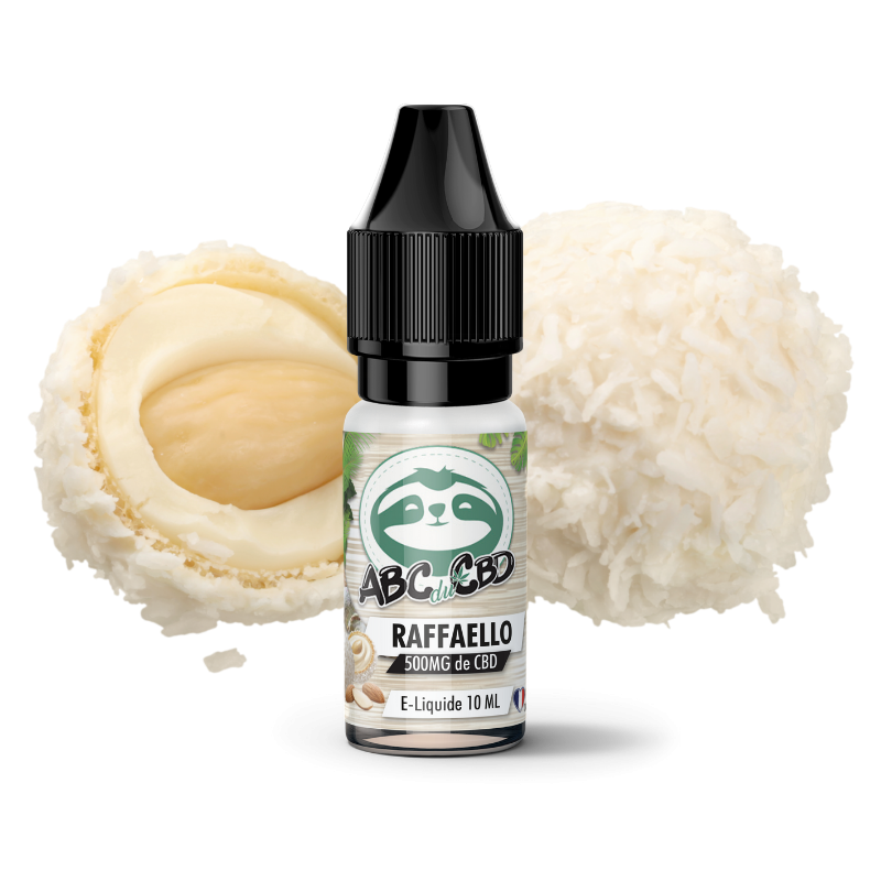 CBD e-liquid: Raffaello CBD e-liquid - ABC du CBD