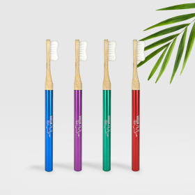 Brosse à dents vissable aluminium - FEEL NATURAL