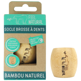 Socle brosse à dents en bambou - FEEL NATURAL