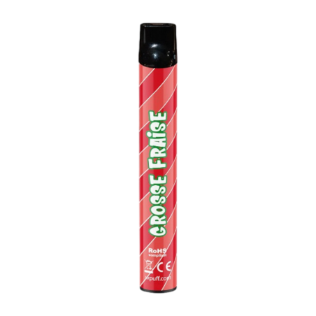 CBD-E-Zigarette: Große Erdbeer-Einwegkapsel – WPUFF LIQUIDEO