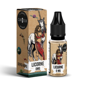 E-liquide Licorne 10ml-CURIEUX