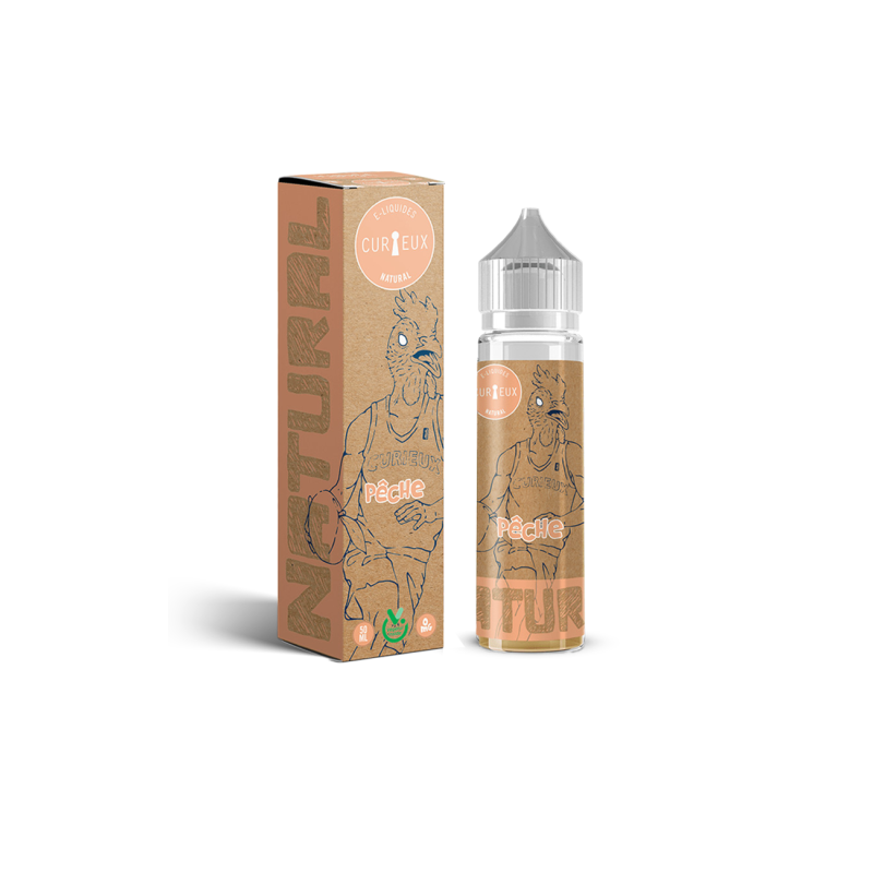 CURIEUX E LIQUIDE - EDITION NATURAL - PECHE - 50ML