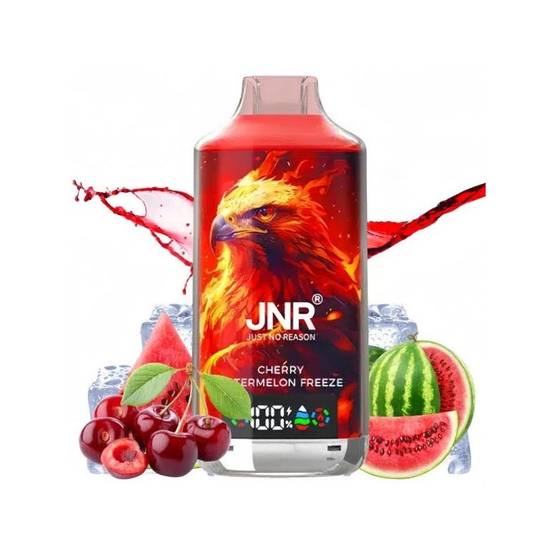 Puff JNR saveur cerise pastèque glacés