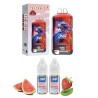 Puff JNR rechargeable fraise pastèque  glacé