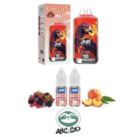Puff JNR rechargeable pèche et fruits des bois