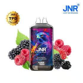 Puff JNR rechargeable mure noire framboise rouge
