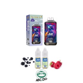 Puff JNR rechargeable mure noire framboise rouge