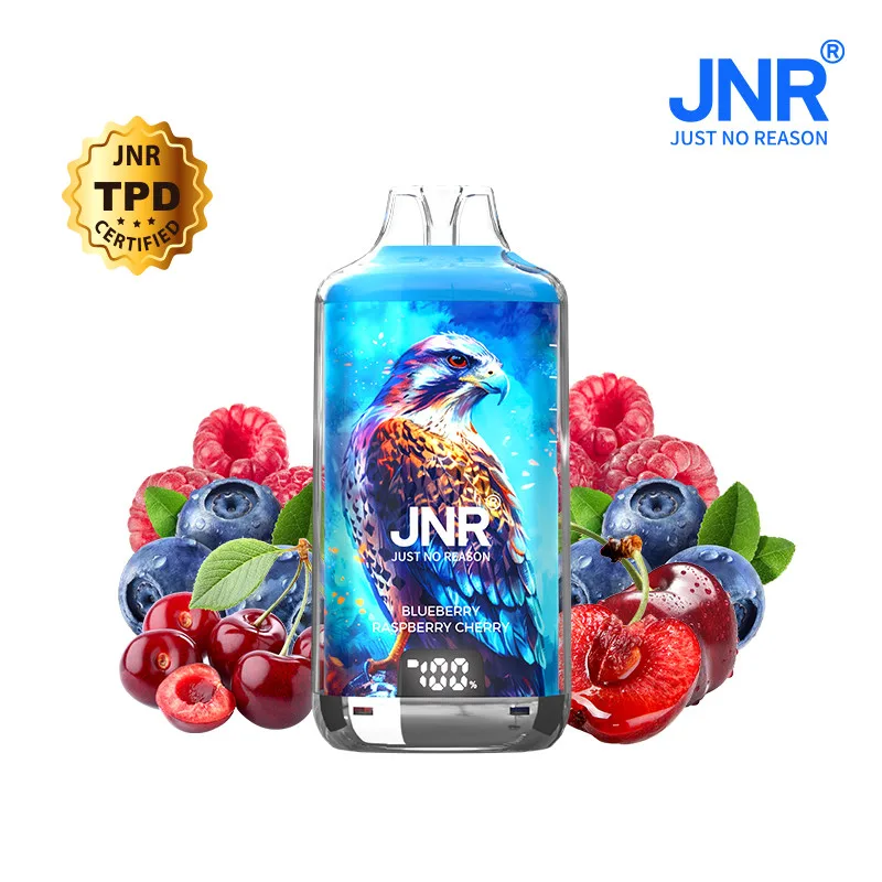 Puff JNR 28000 Bouffées Rechargeable – Trio Fruité Framboise, Myrtille & Cerise Puff JNR 28000 Bouffées Rechargeable – Trio Fruité Framboise, Myrtille & Cerise