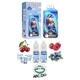 Puff JNR rechargeable framboise myrtille cerise
