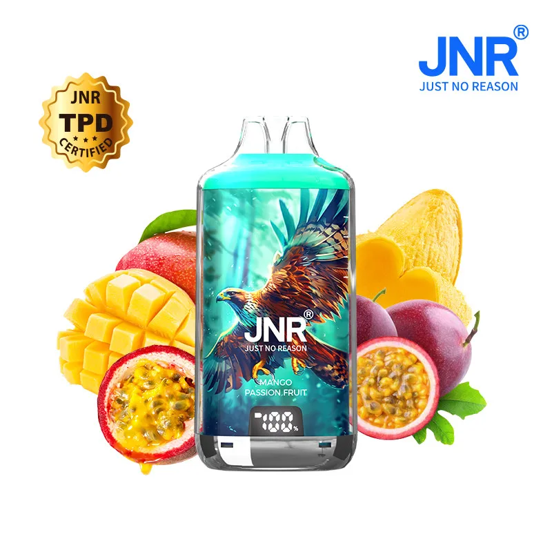 Puff JNR 28000 Rechargeable – Arômes Fruit de la Passion & Mangue Exotique Puff JNR 28000 Rechargeable – Arômes Fruit de la Passion & Mangue Exotique