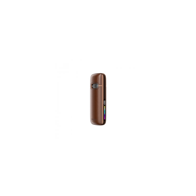 Voopoo VMate E2 Marron – Pod compact 1500 mAh, design cuir et tirage réglable Voopoo VMate E2 Marron – Pod compact 1500 mAh, design cuir et tirage réglable