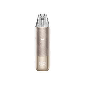 OXVA NeXLIM Go Sahara Brown: coloris brun, pod 1800 mAh, puissance jusqu’à 40W, cartouche 4 ml, tirage MTL à RDL.