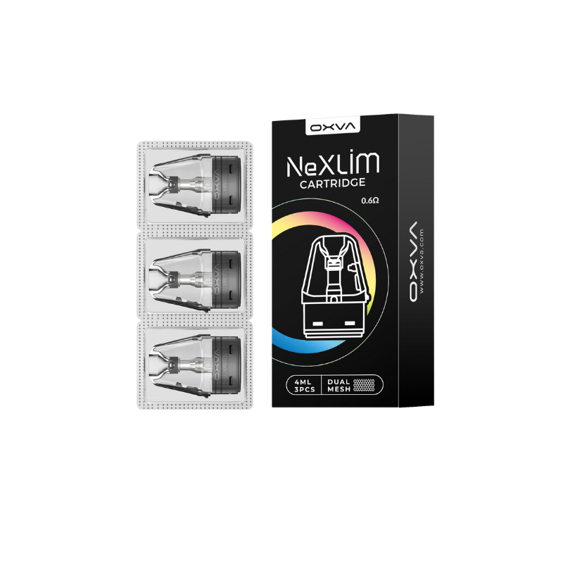 Pack de 3 Cartouches NeXlim Dual Mesh 4ml OXVA