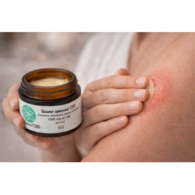 Produit CBD : Baume apaisant au CBD 1000 mg (50 ml) | Éternel CBD