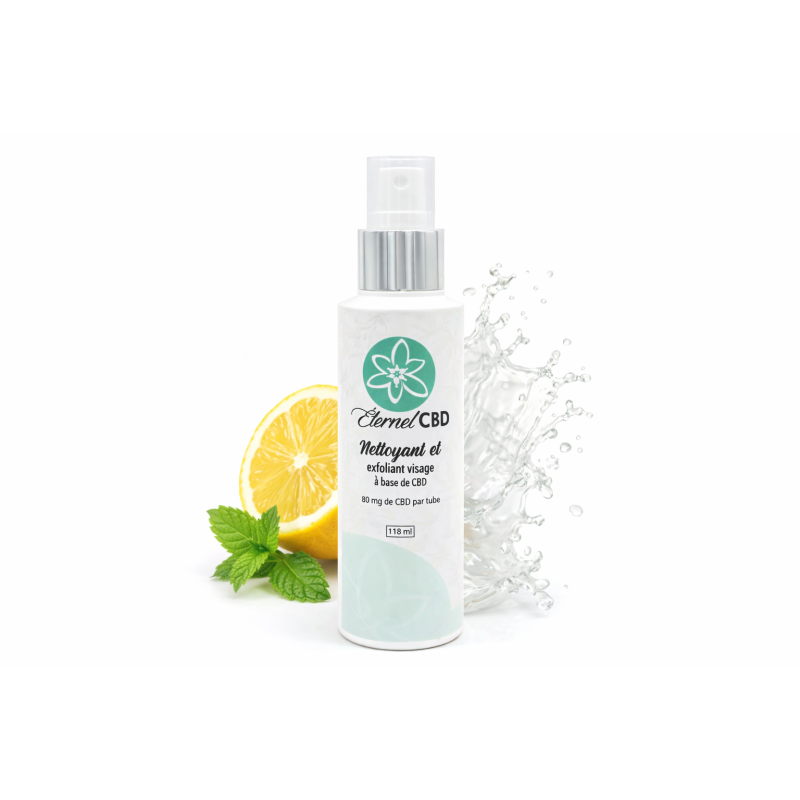 CBD-Peeling-Gesichtsreiniger – ÉTERNEL CBD