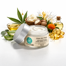 Produit CBD : Crème des Crèmes au CBD - ÉTERNEL CBD