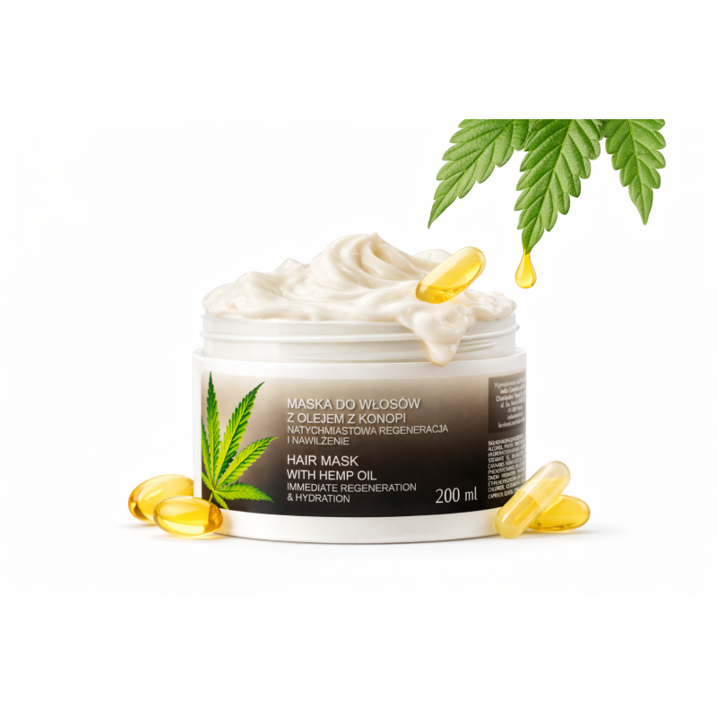 CBD Capillary Mask (200ml) - India Cosmetics