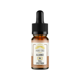 Aceite de CBD barato: Aceite de CBD 5% ALLIANCE Full Spectrum 10ml - GREENEO