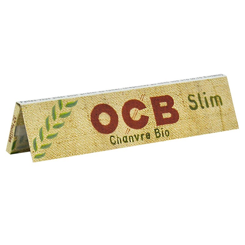 Feuille slim ocb en chanvre bio