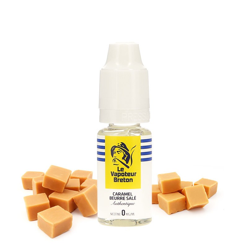 E-liquid CBD: E-liquid caramello al burro salato - LE VAPOTEUR BRETON