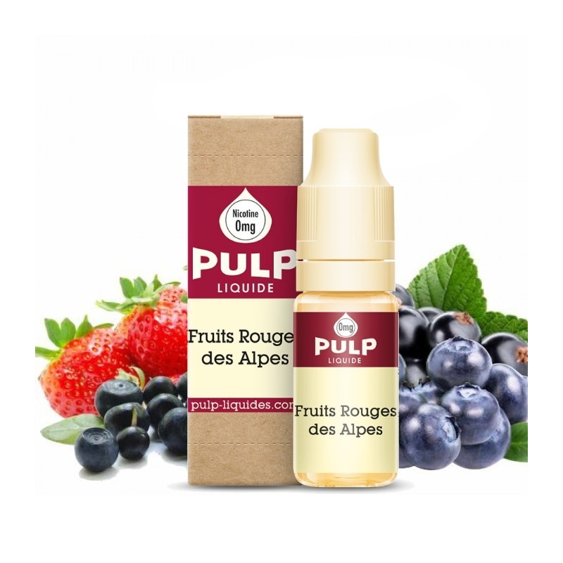 E-líquido CBD: E-líquido Frutos rojos de los Alpes - PULP