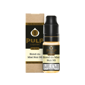 E-liquid CBD: E-liquid biondo con miele nero e sale di nicotina - PULP