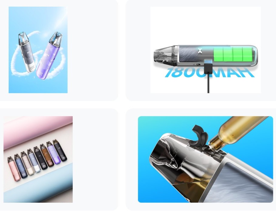 Montage OXVA NeXLIM Go : technologie Dual Mesh, batterie 1800 mAh, recharge USB‑C, design et remplissage de la cartouche – ABC du CBD.