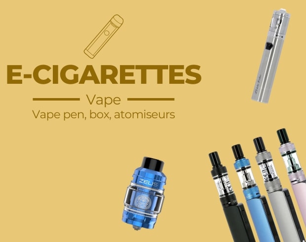 Vape-Stift, Box, Zerstäuber