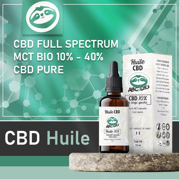 Huile CBD sublinguale 